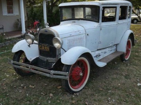 1929 Ford Model A restoration project for sale