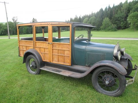 Woody 1929 Ford Model A Station wagon all original for sale