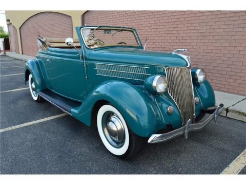 Rare frame off restored 1936 Ford Club Cabriolet for sale