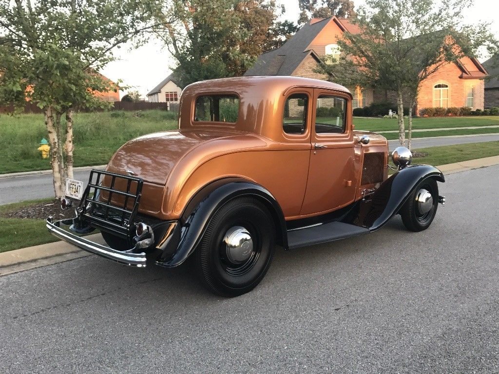 1932 Ford 5 Window Coupe Street Rod Steel