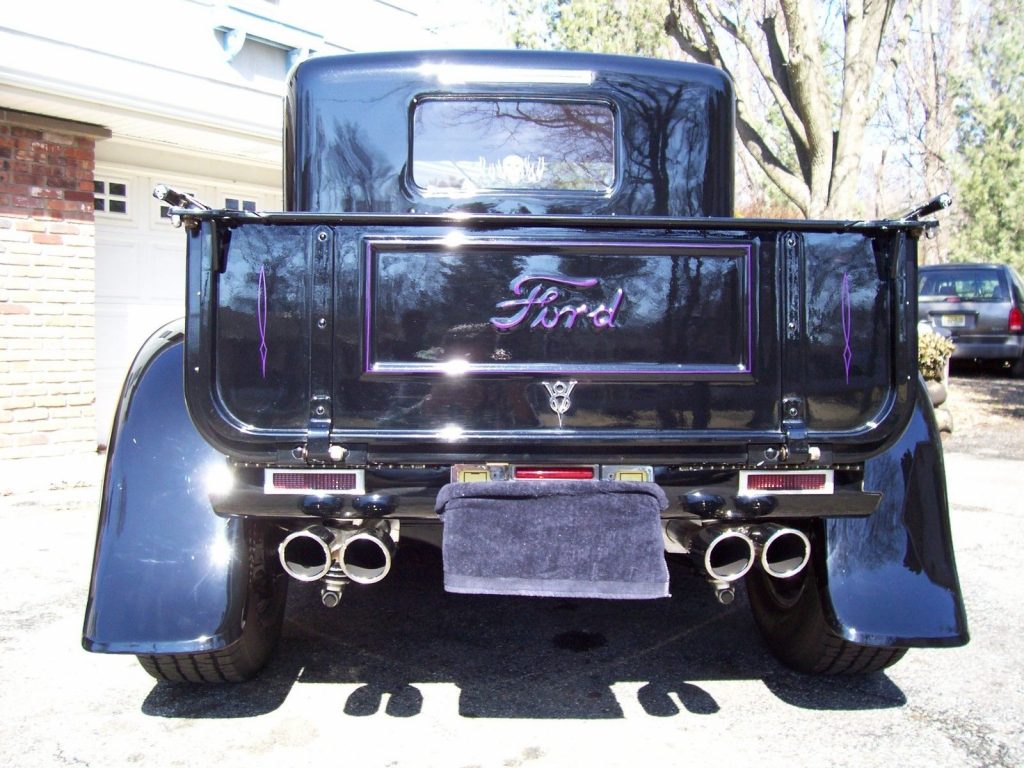 GREAT 1931 Ford Model A Black w/Flames