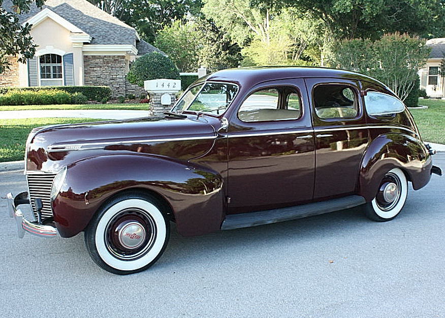 VERY ORIGINAL 1939 Mercury TOWN Sedan