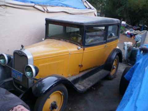1928 Chevrolet 2 Door Barn Fresh Running and Driving Rat Rod Hot Rod Project for sale