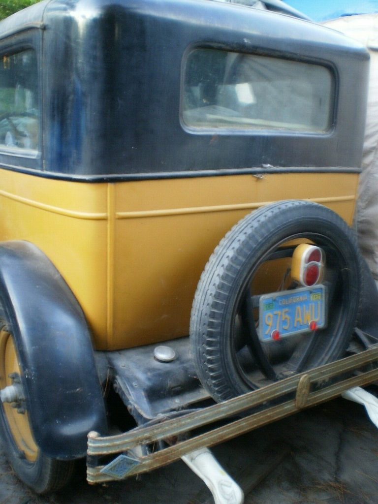 1928 Chevrolet 2 Door Barn Fresh Running and Driving Rat Rod Hot Rod Project