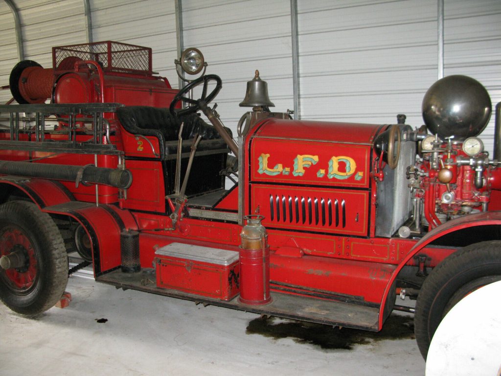 1921 Ahrens-Fox model IK4 Fire Engine