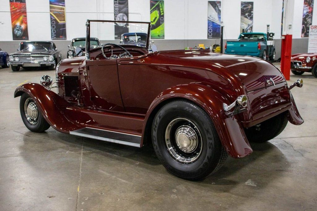 1928 Ford Roadster 290 Miles Barbara Red 350 Automatic