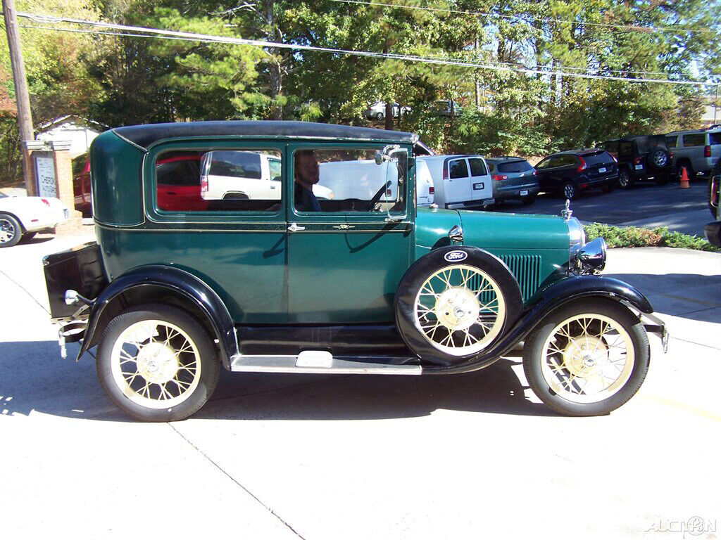 1929 Ford Model A Tudor Sedan 2 Door Coupe