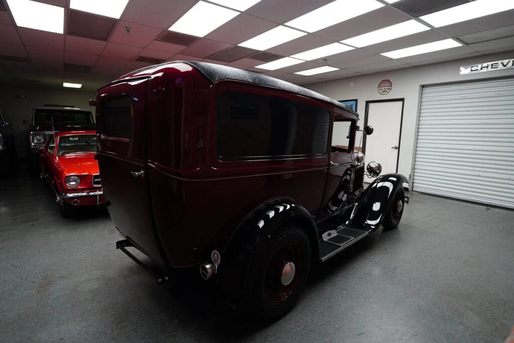 1930 Ford Model A Panel Delivery 6005 Miles Maroon 327 V8 Turbo 350