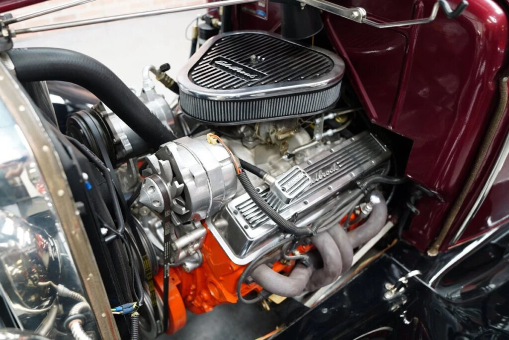 1930 Ford Model A Panel Delivery 6005 Miles Maroon 327 V8 Turbo 350