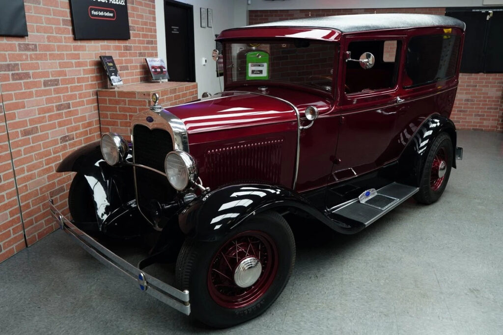 1930 Ford Model A Panel Delivery 6005 Miles Maroon 327 V8 Turbo 350