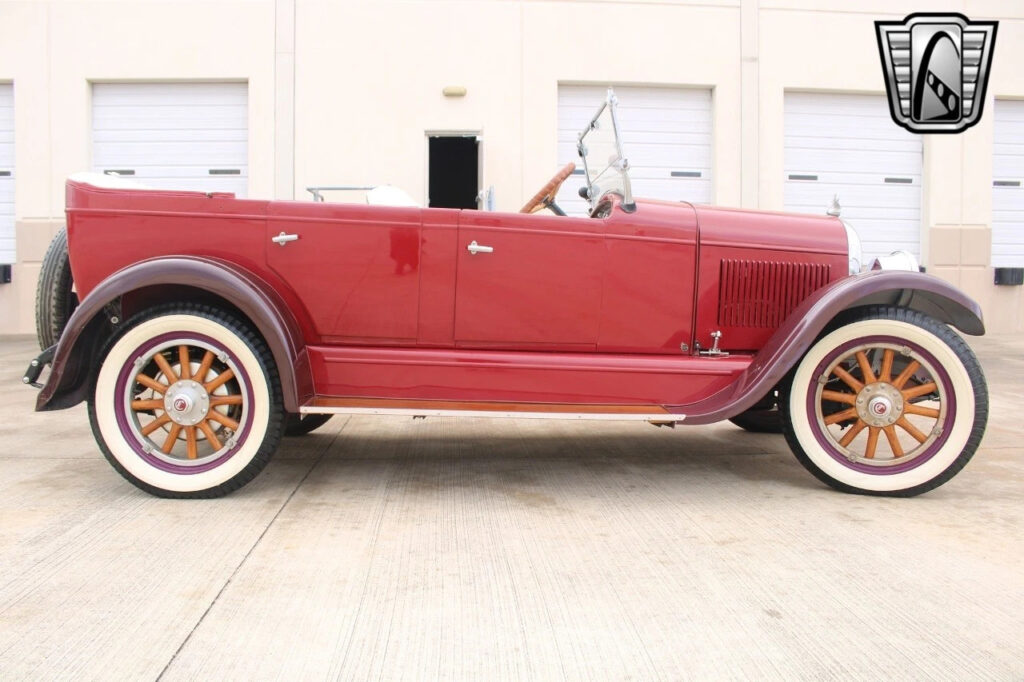 Red 1926 Chrysler Model F-58 4 Cylinder 3-Speed Manual