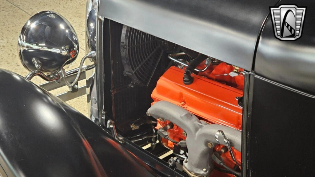 Satin Black 1929 Ford Model A Pickup 350 Cu.in. V8