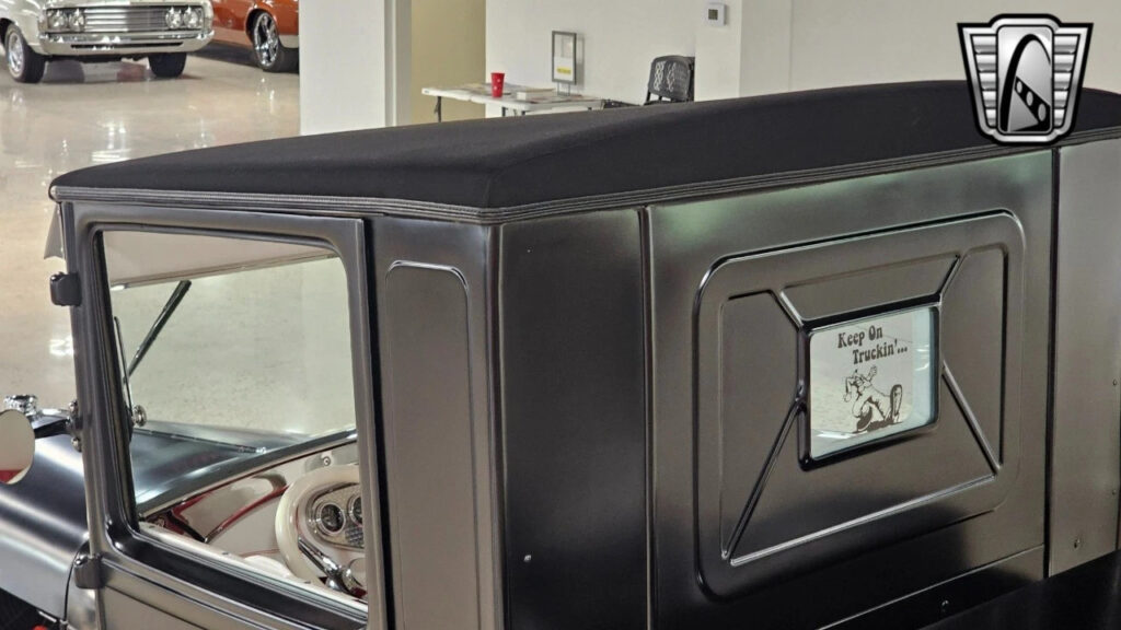 Satin Black 1929 Ford Model A Pickup 350 Cu.in. V8