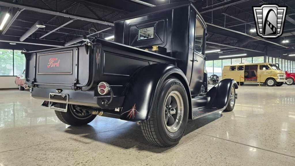 Satin Black 1929 Ford Model A Pickup 350 Cu.in. V8